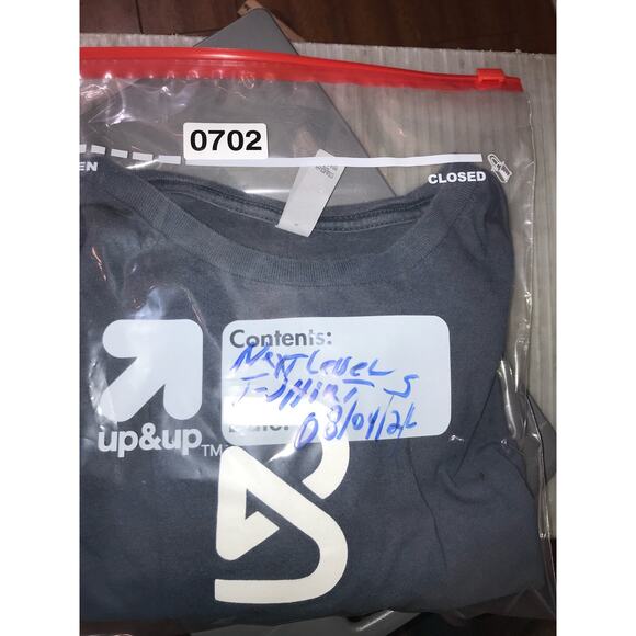 NEXT LEVEL T-Shirt Men's S BLACK Short Sleeved w/logo - Picture 8 of 8